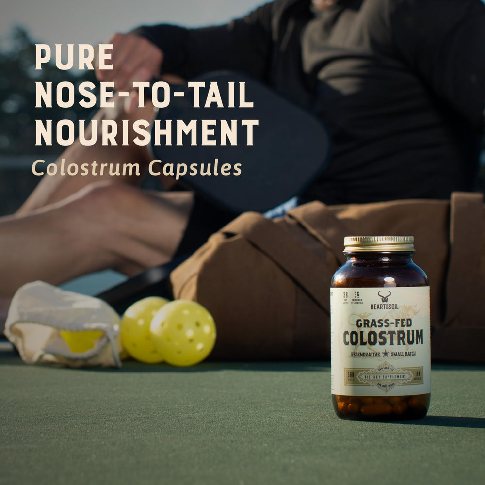 Heart & Soil active lifestyle health support for workouts and recovery.