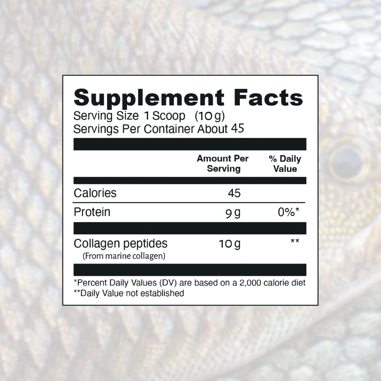 Marine Collagen Powder dissolving in water for a smooth, lump-free mix
