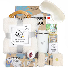 HeartPost gift box with Sending Hug card, a comforting get-well gesture