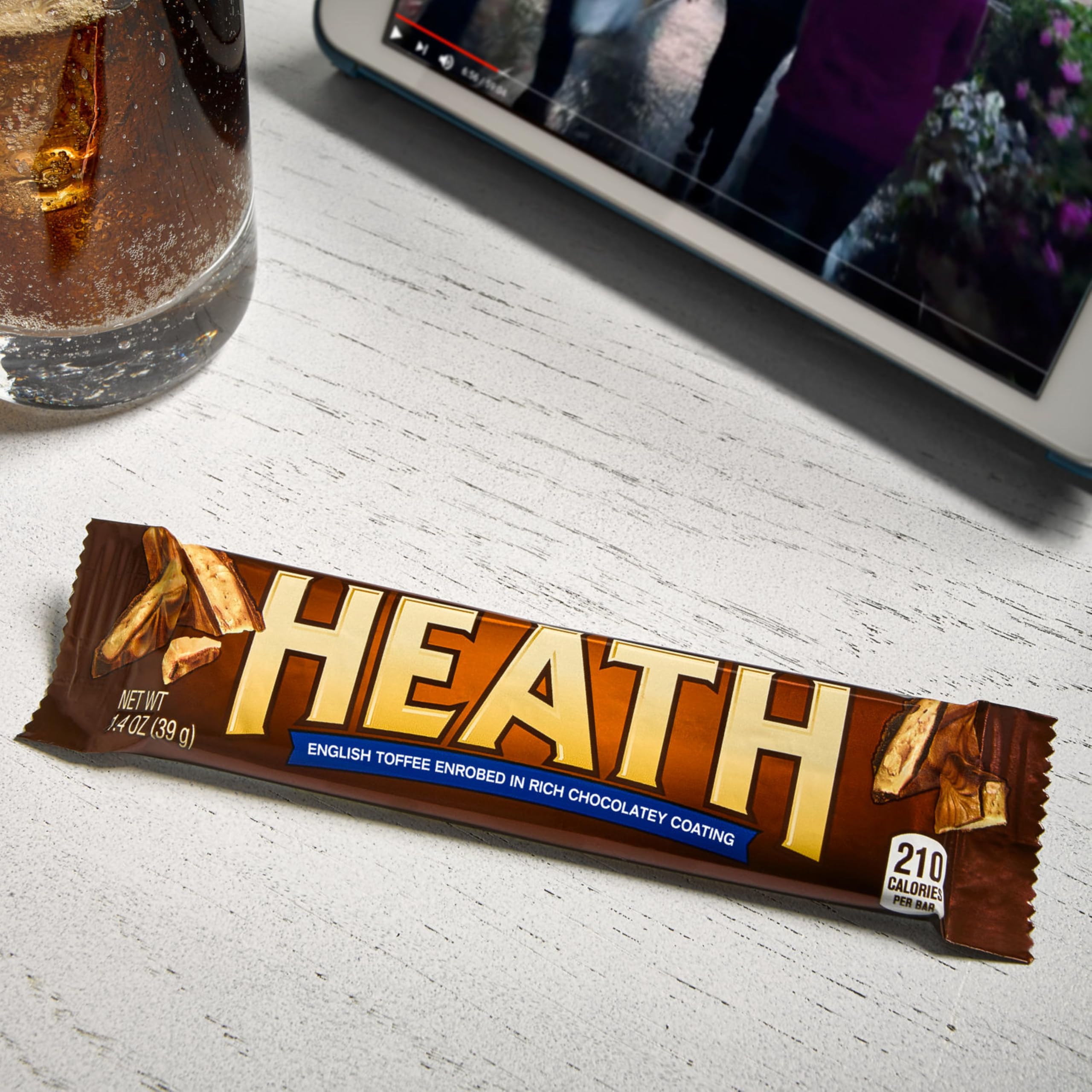 HEATH English toffee bars ready to stash in a lunchbox.