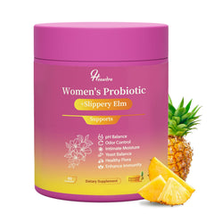 Heawdra Her Juicy bottle front displaying probiotic gummies for daily wellness