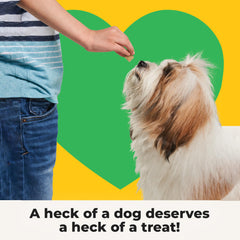Heckova beef liver treats, single-ingredient, great for simple training rewards