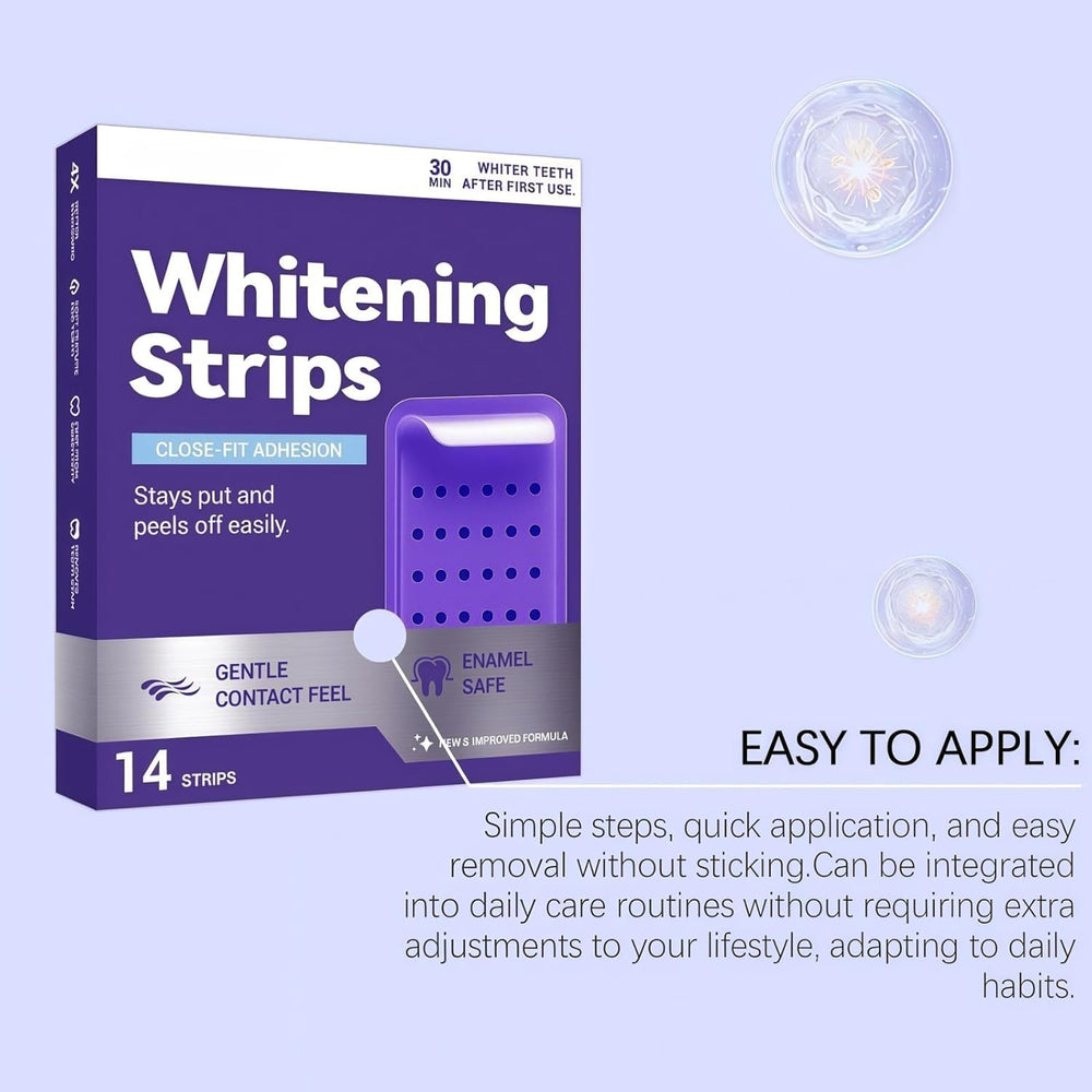 HEDGAUCP 14-strip-set supports consistent whitening sessions.