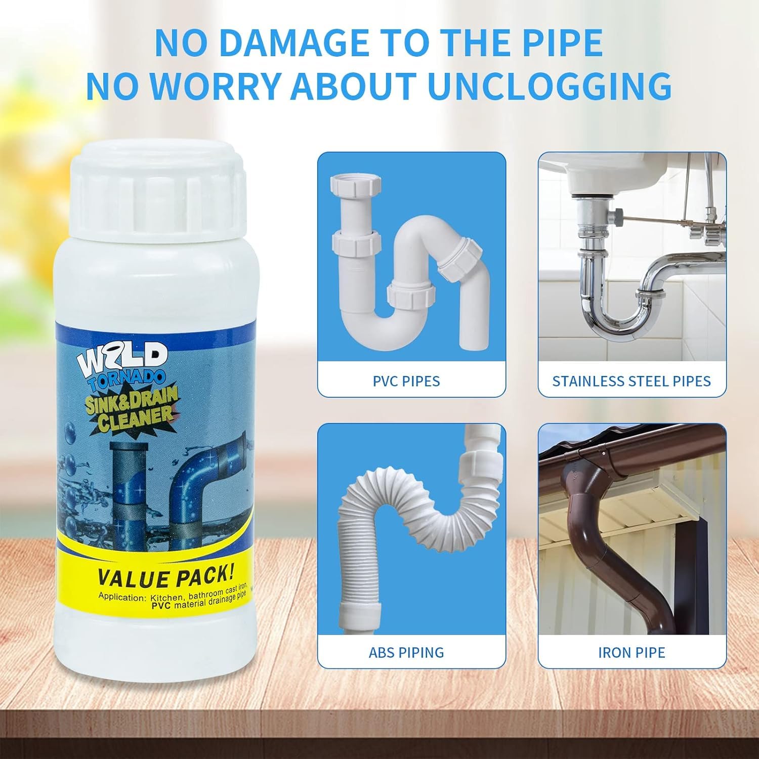 HEDGAUCP Wild Tornado Dredge is easy to use with hot water