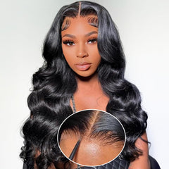 Hedy Wear and Go wig with lace-front 4x4 for easy everyday wear.