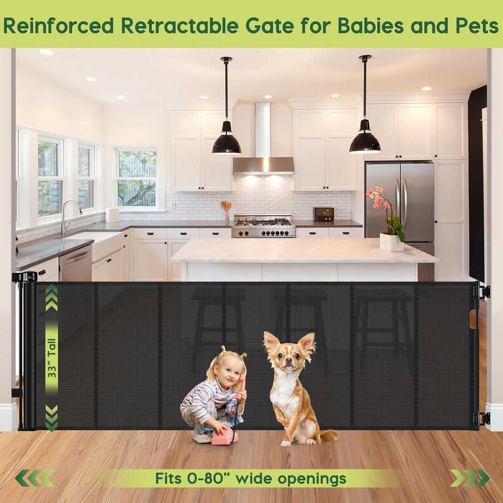 HEELALBABY mesh roll-up design keeps spaces clear when not in use.