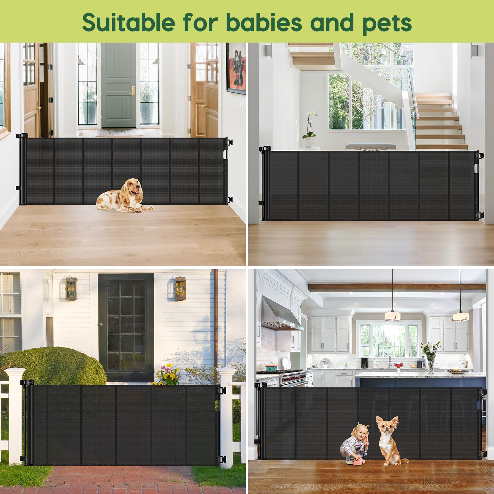 HEELALBABY scratch-resistant mesh endures busy playtime for lasting use.