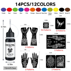 HEILFNL 75 stencils for easy and precise tattoo templates.