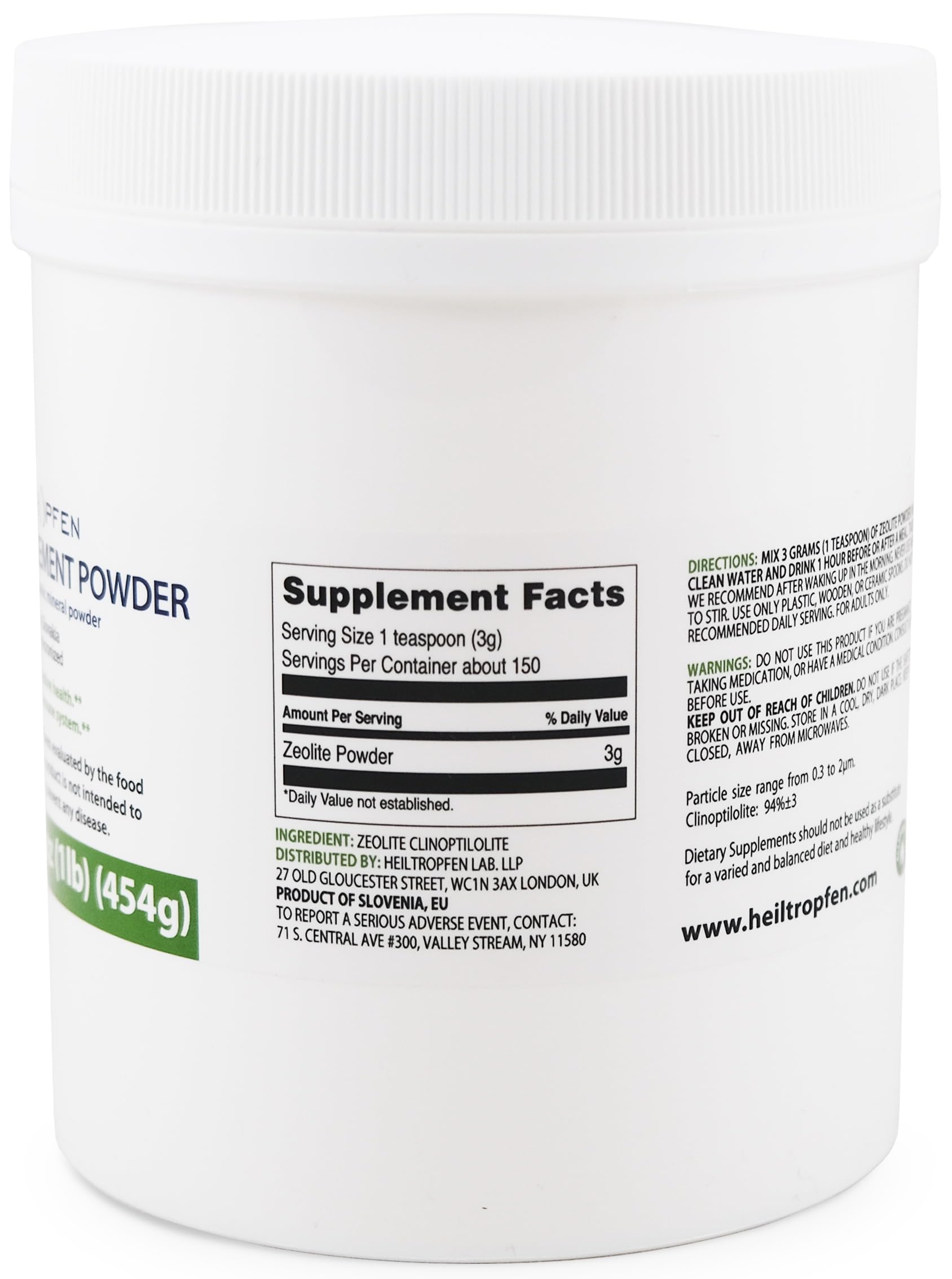 Quality emphasis with HACCP and ISO certifications for Heiltropfen