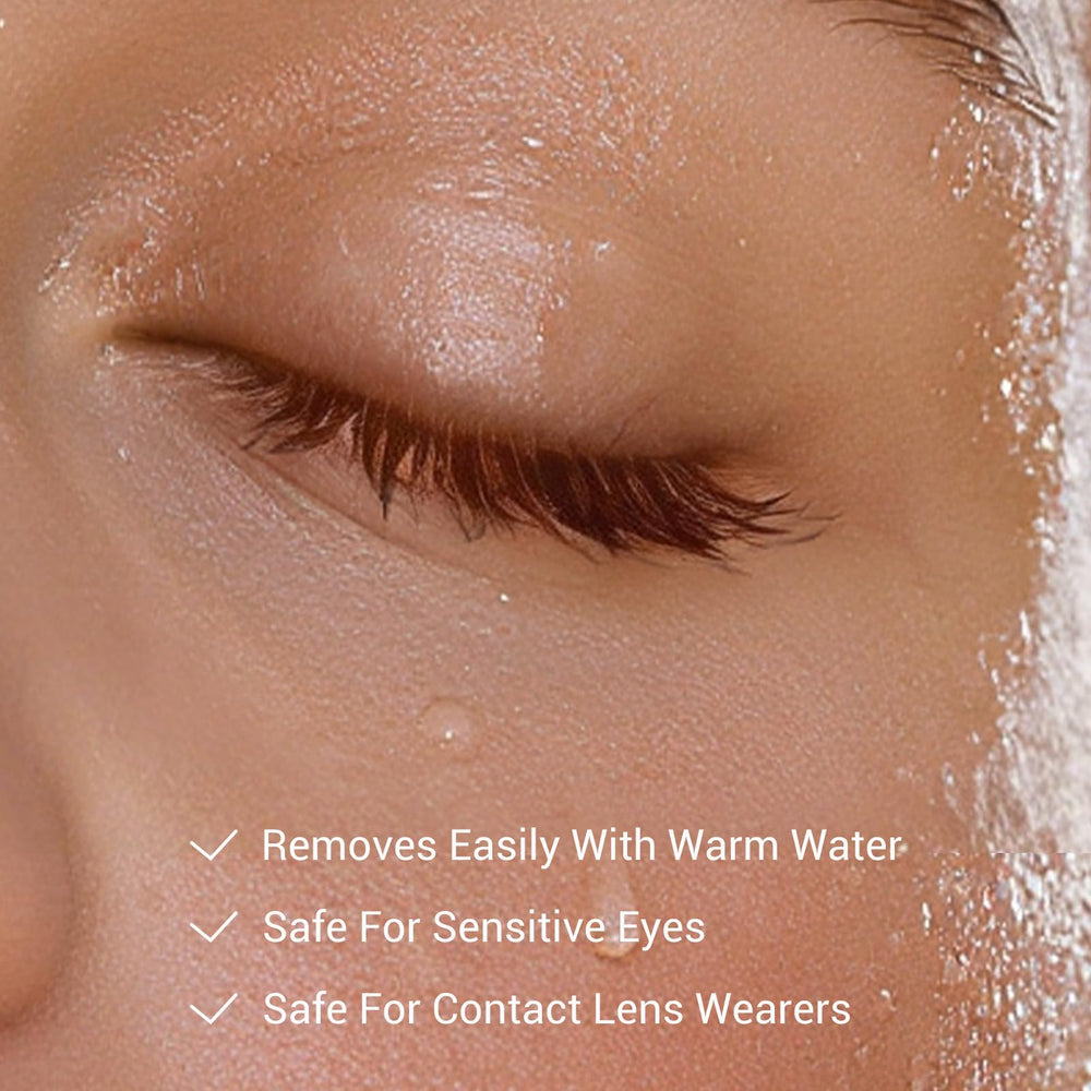 Removal demo with lukewarm water for HEIMISH Dailism Mascara