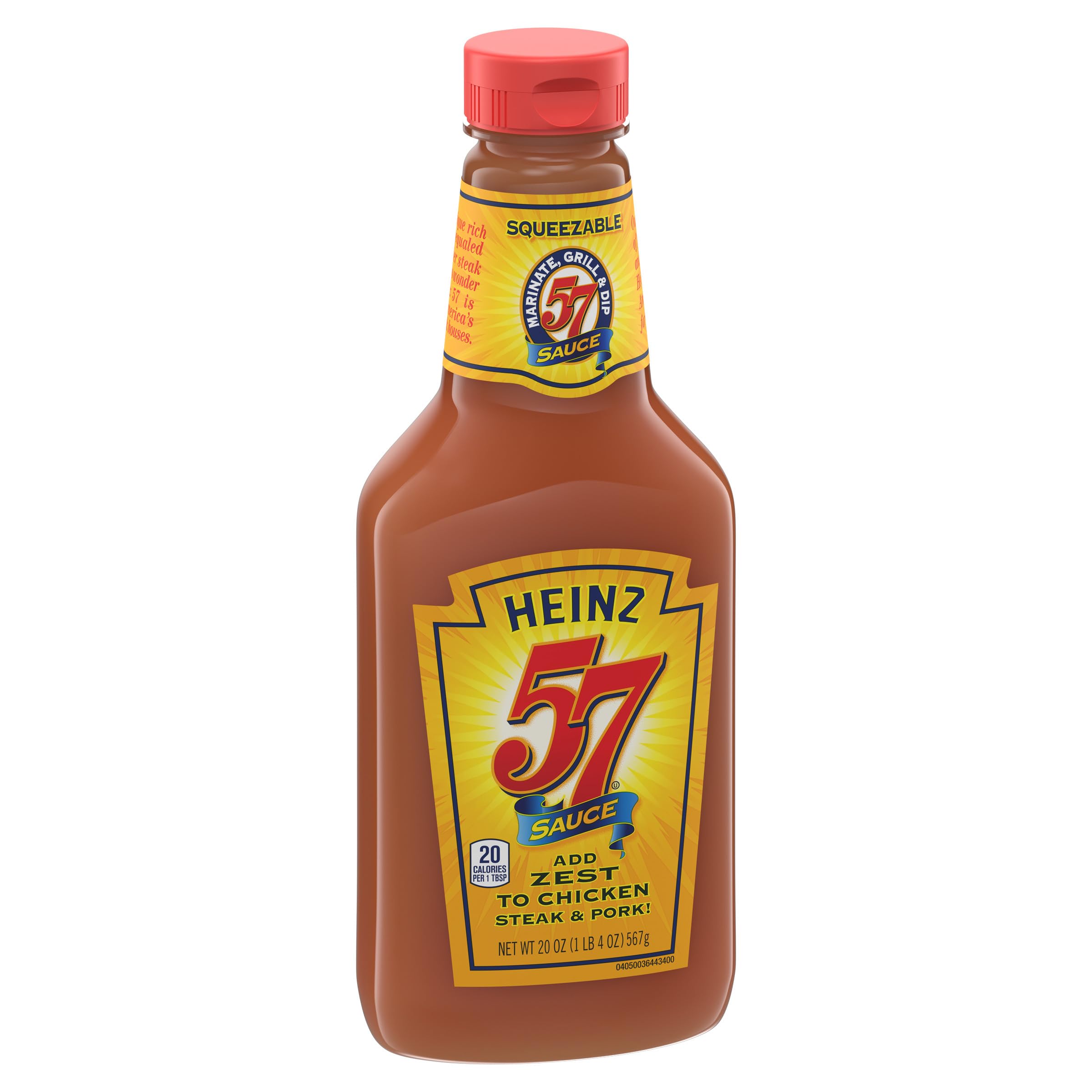 Heinz 57 Original Sauce offers a zesty, versatile flavor boost