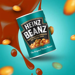 HEINZ Baked Beans 415g 4 Pack serving ideas for busy mornings