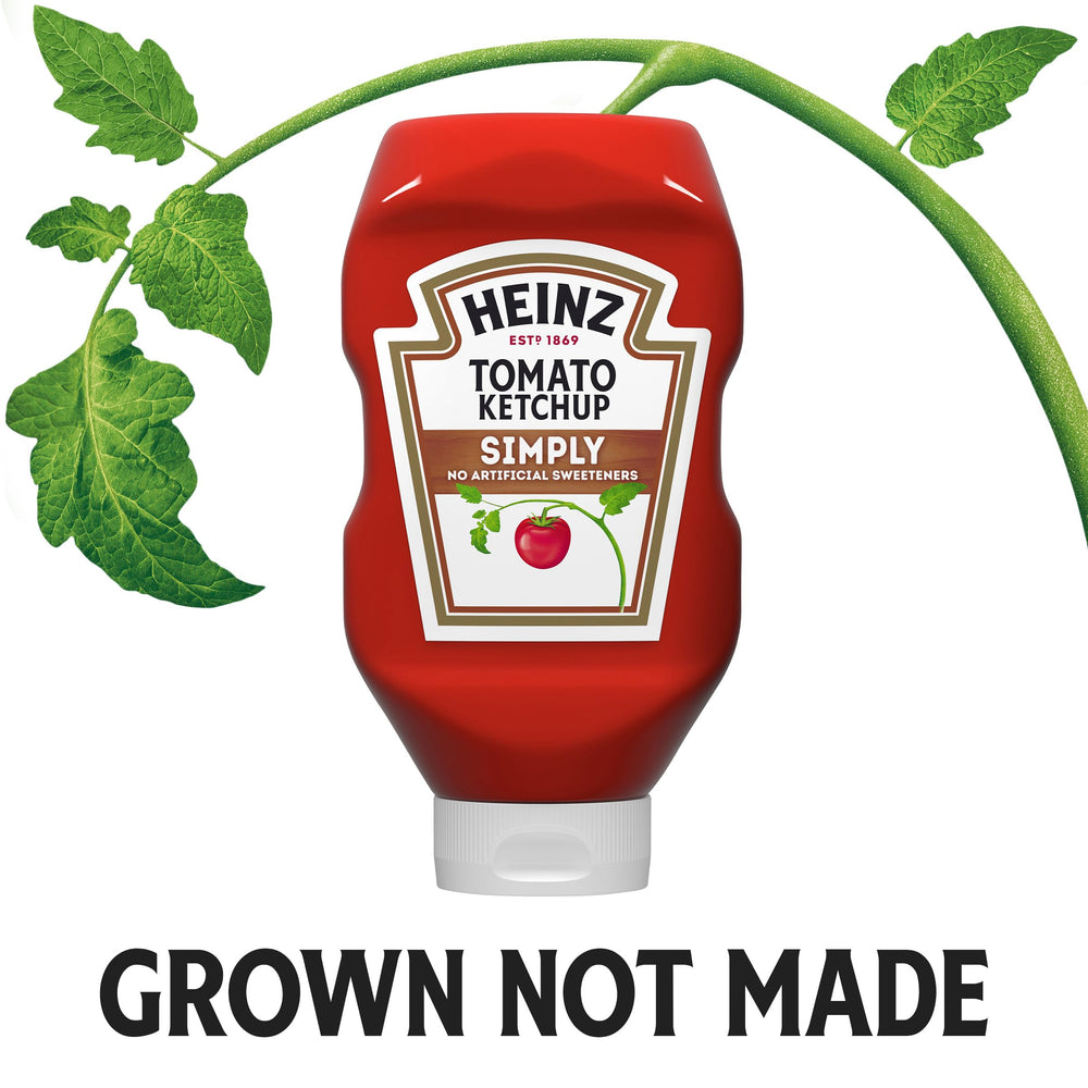 Heinz Simply Tomato Ketchup no artificial sweeteners in ingredient list.