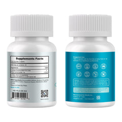 Close-up of Heivy Pure Lactase 9000 caplets offering gentle dairy support.