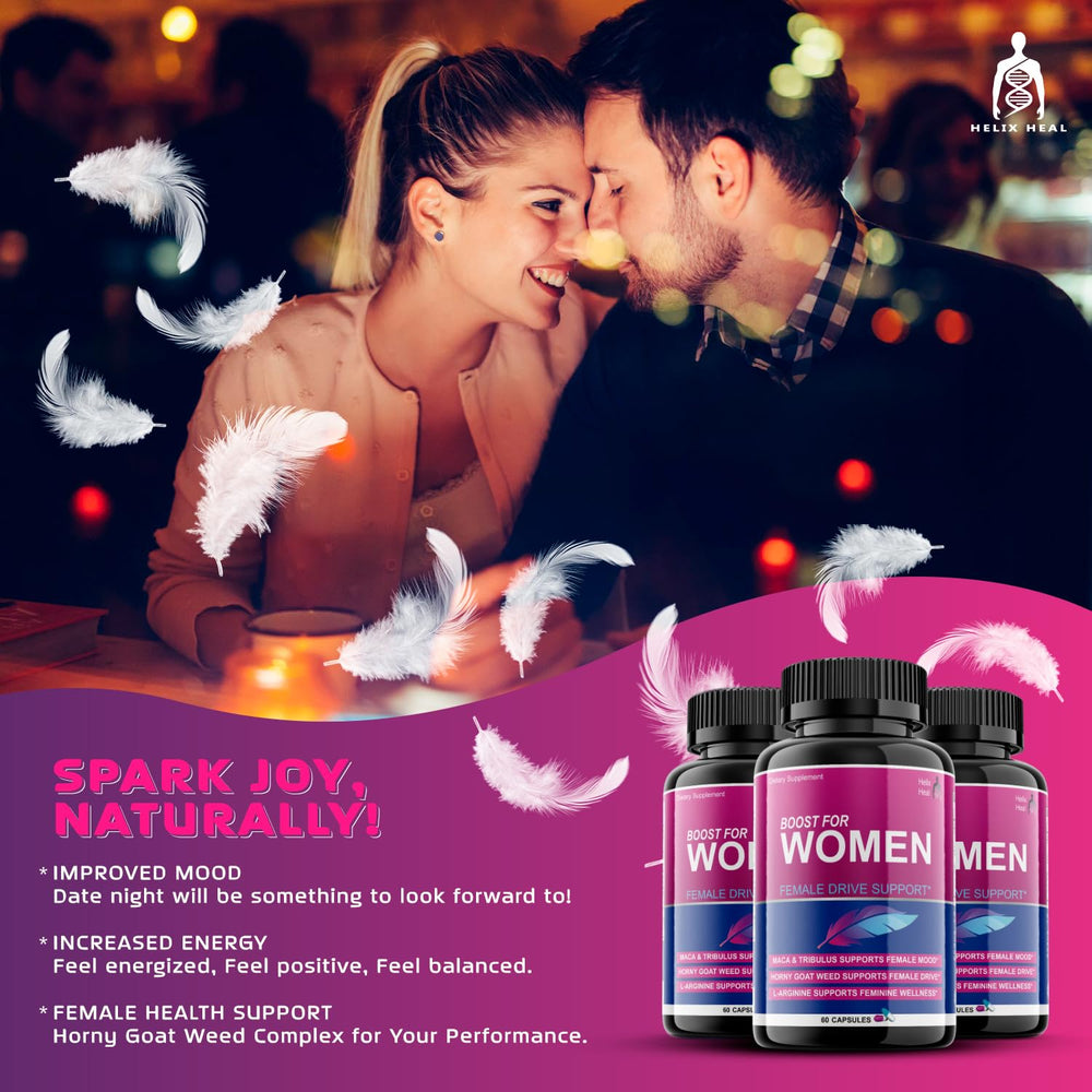 Helix Heal energy and mood image — capsules hint at daily vitality