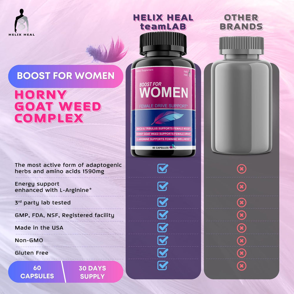 Helix Heal packaging view — compact bottle for on-the-go routines