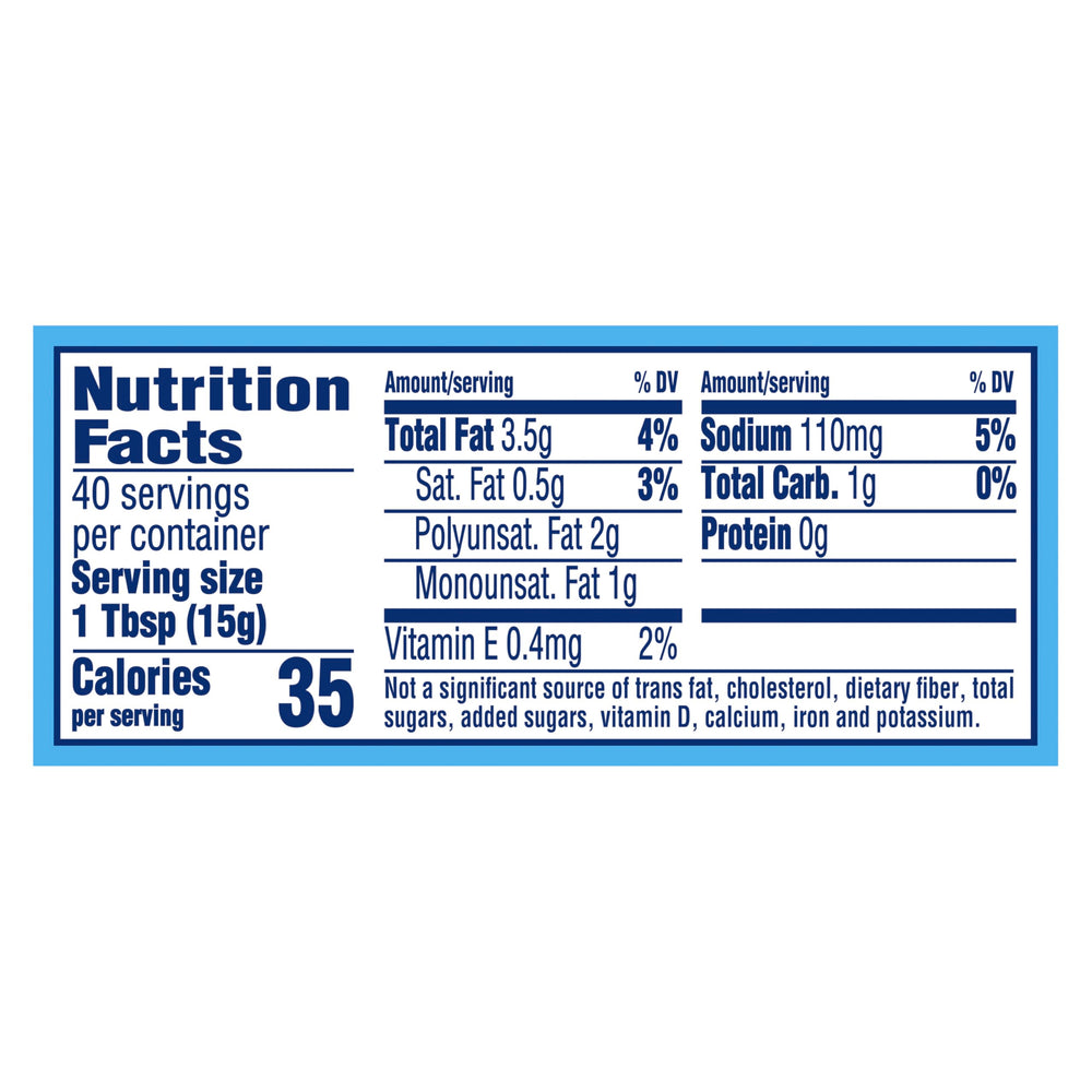 Close-up of Hellmann's Light Mayo label highlighting cage-free eggs.