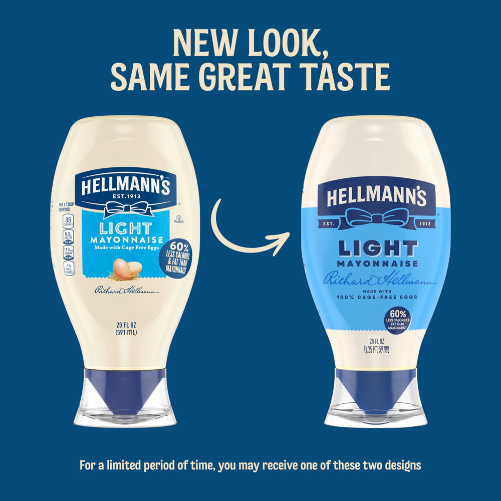 Hellmann's Light Mayo wrap assembly for even filling.