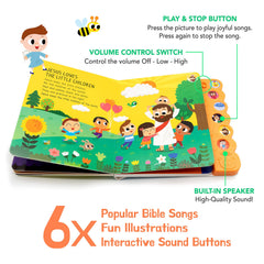 Hello 2 Kids Dance with Jesus volume control demonstrates safe listening at home