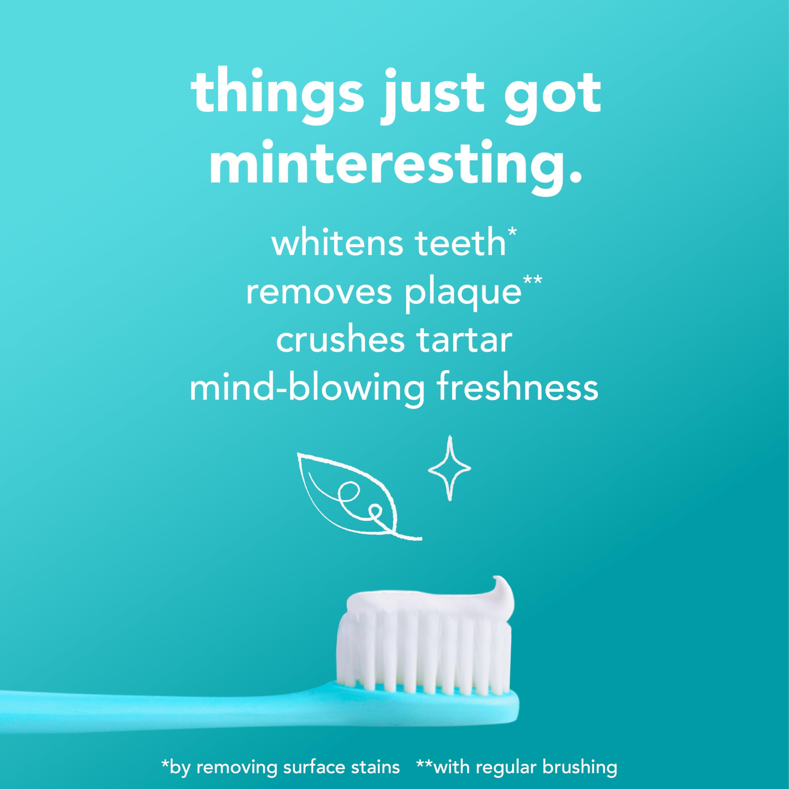 Brushing scene with Hello toothpaste demonstrating daily freshness