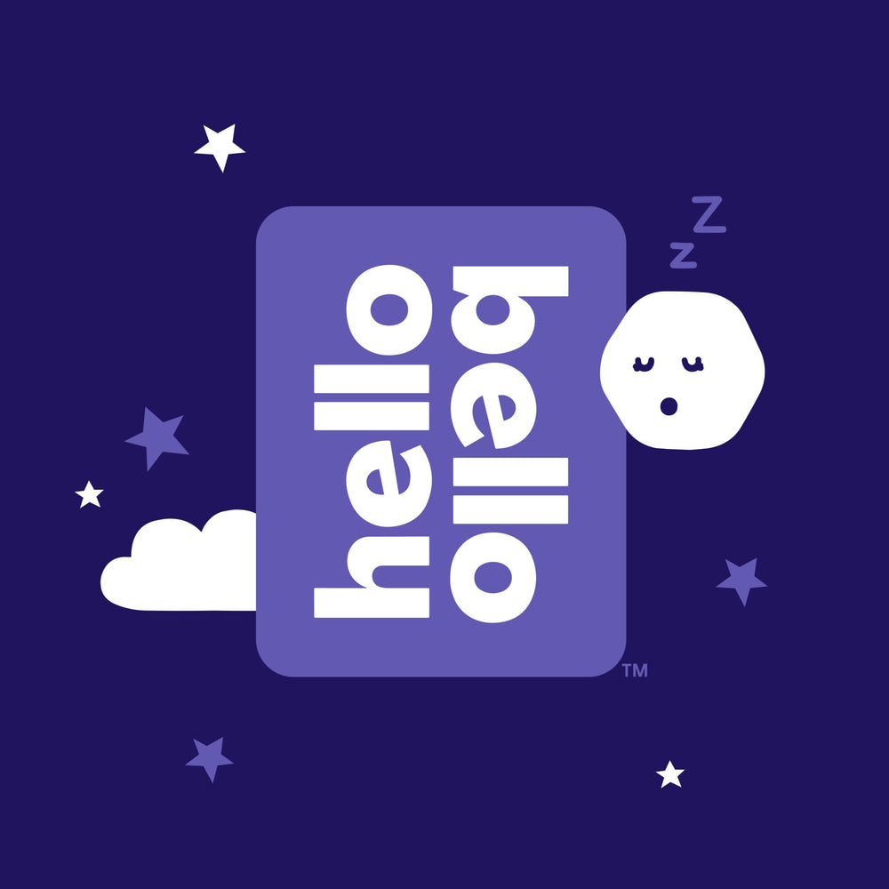 Hello Bello Nighttime Bubble Bath family scene conveys a calming bedtime ritual