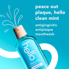 Hello Clean Mint 3-pack bottles convey convenient daily freshness and value.