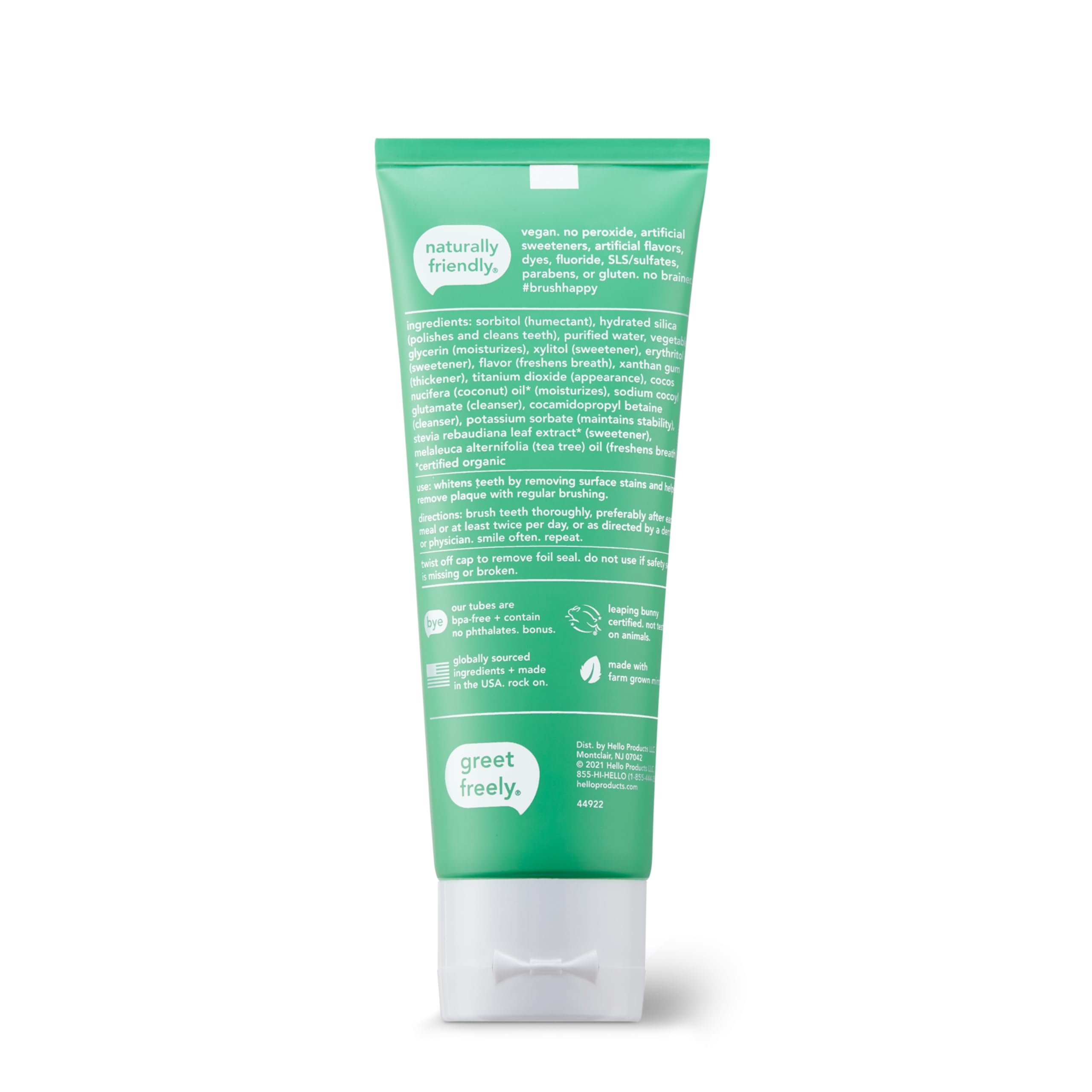 Hello Super Fresh packaging on shelf communicates clean, ethical choice.