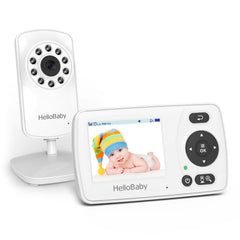 HelloBaby HB30 front view monitor for private, wifi-free video monitoring