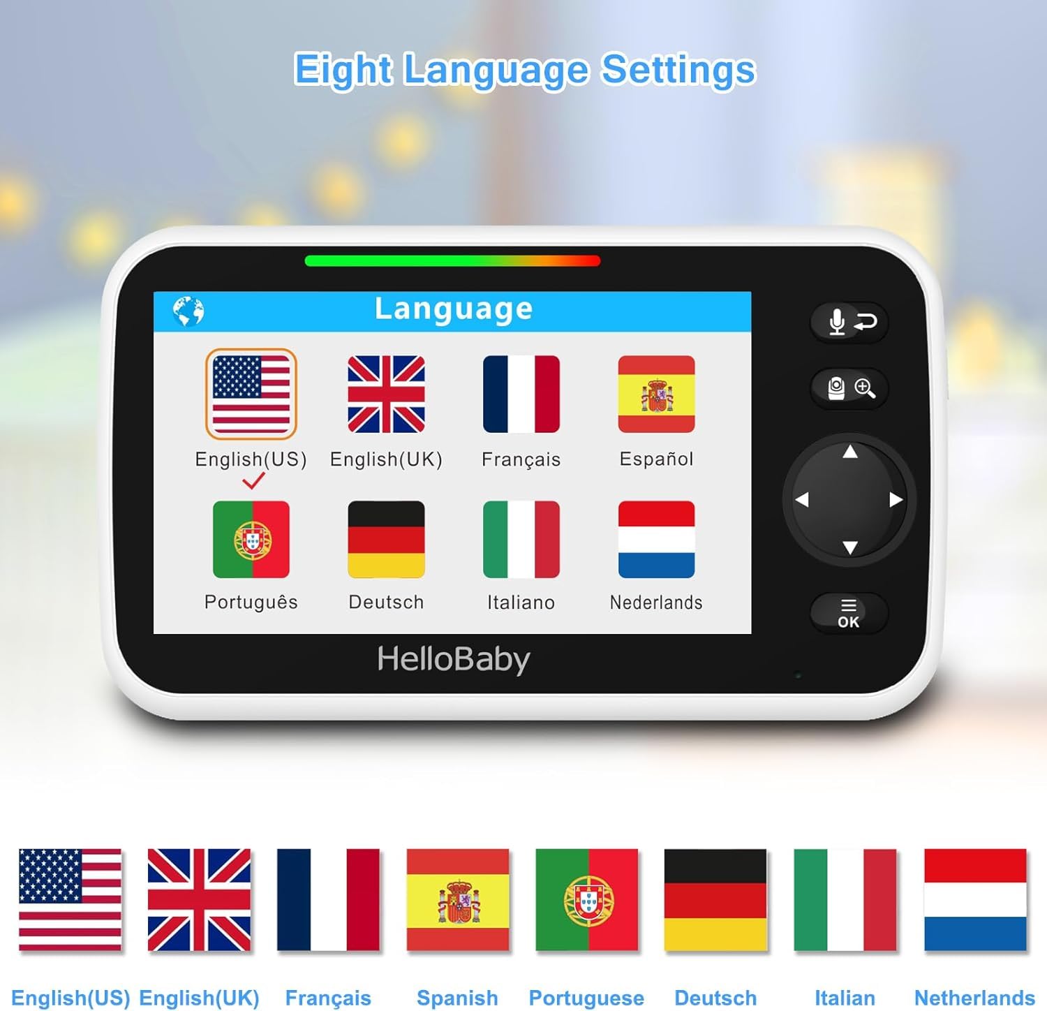 HelloBaby private 2.4GHz FHSS stream without WiFi or apps