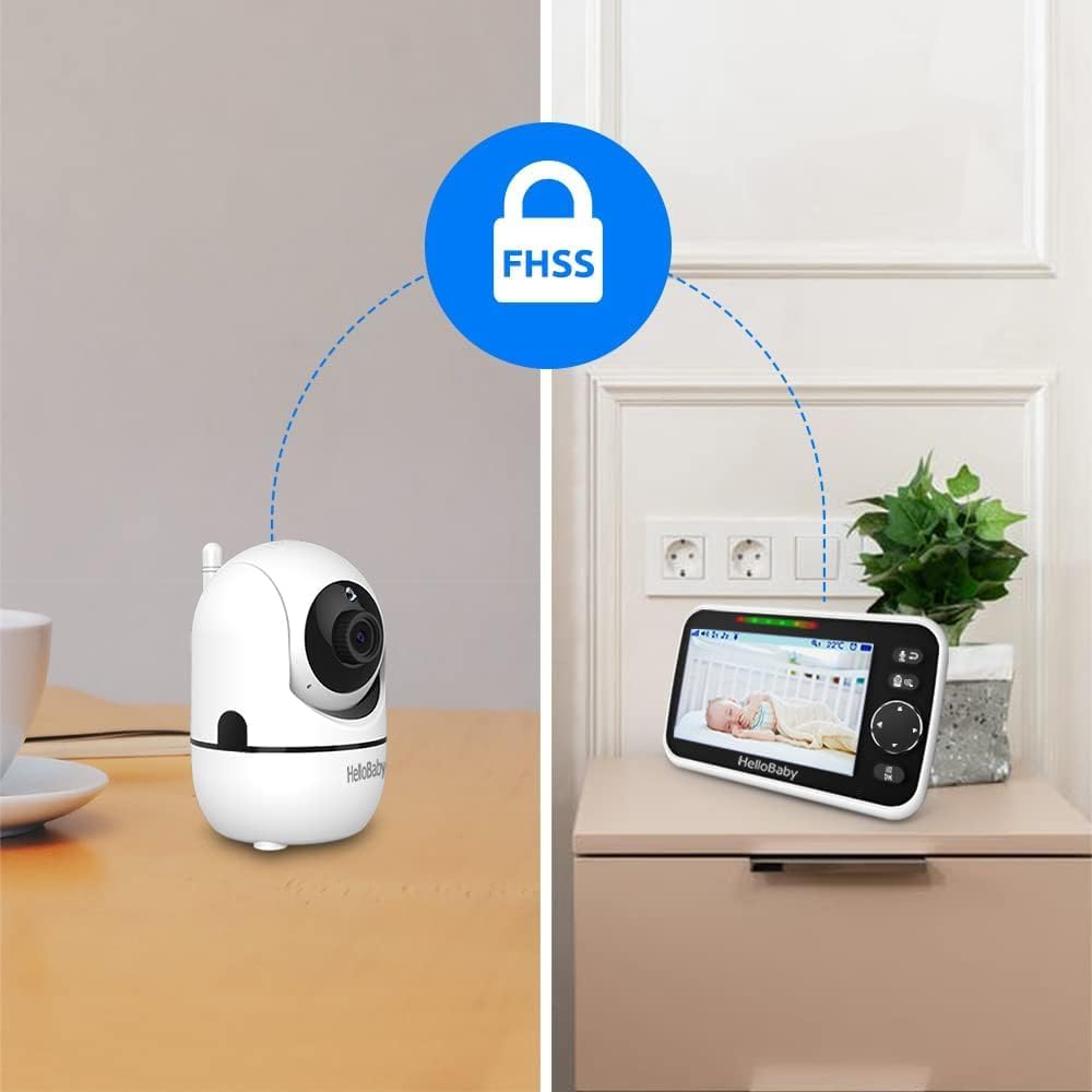 HelloBaby Upgrade temperature monitoring helps you keep the nursery comfortable