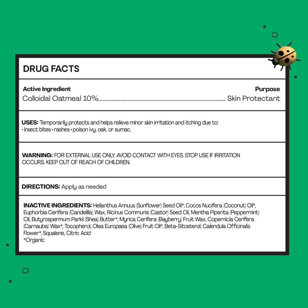 Hello Bello skin-protectant ingredients graphic shows colloidal oatmeal benefits