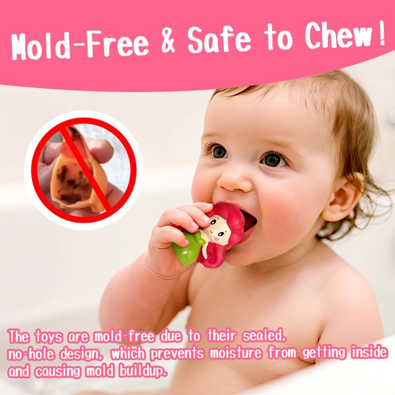 Hely Cancy no-hole design bath toys promoting quick drying and easy cleaning