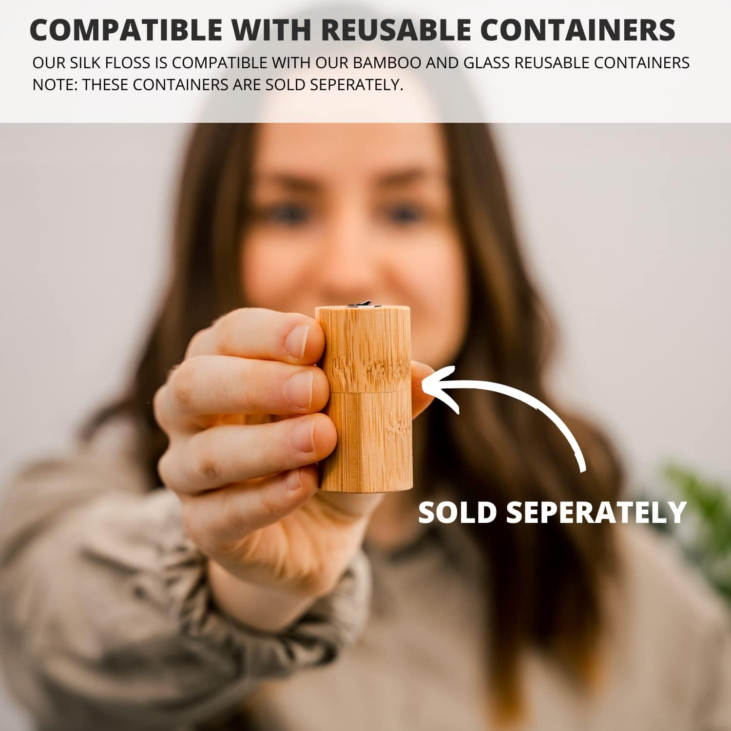 Hemli Home floss refills compatible with glass or bamboo containers