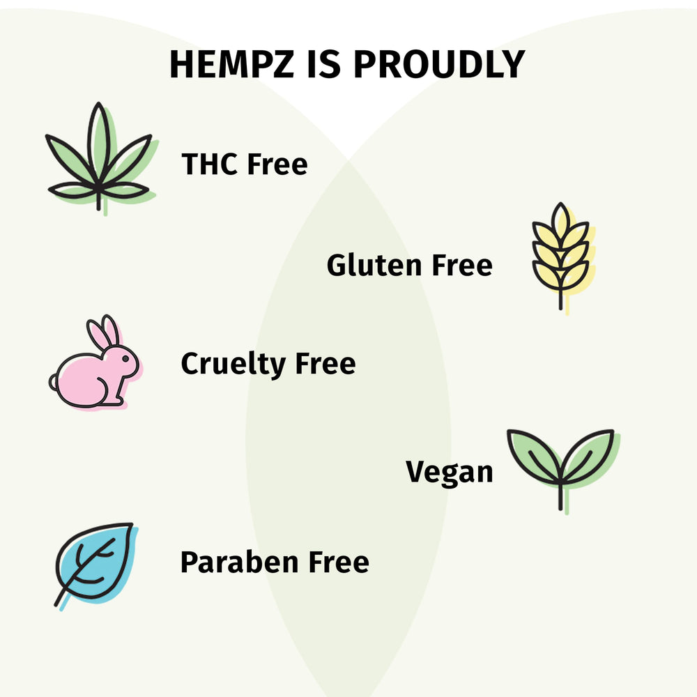 Hempz clean beauty icon communicates vegan sulfate free cruelty free