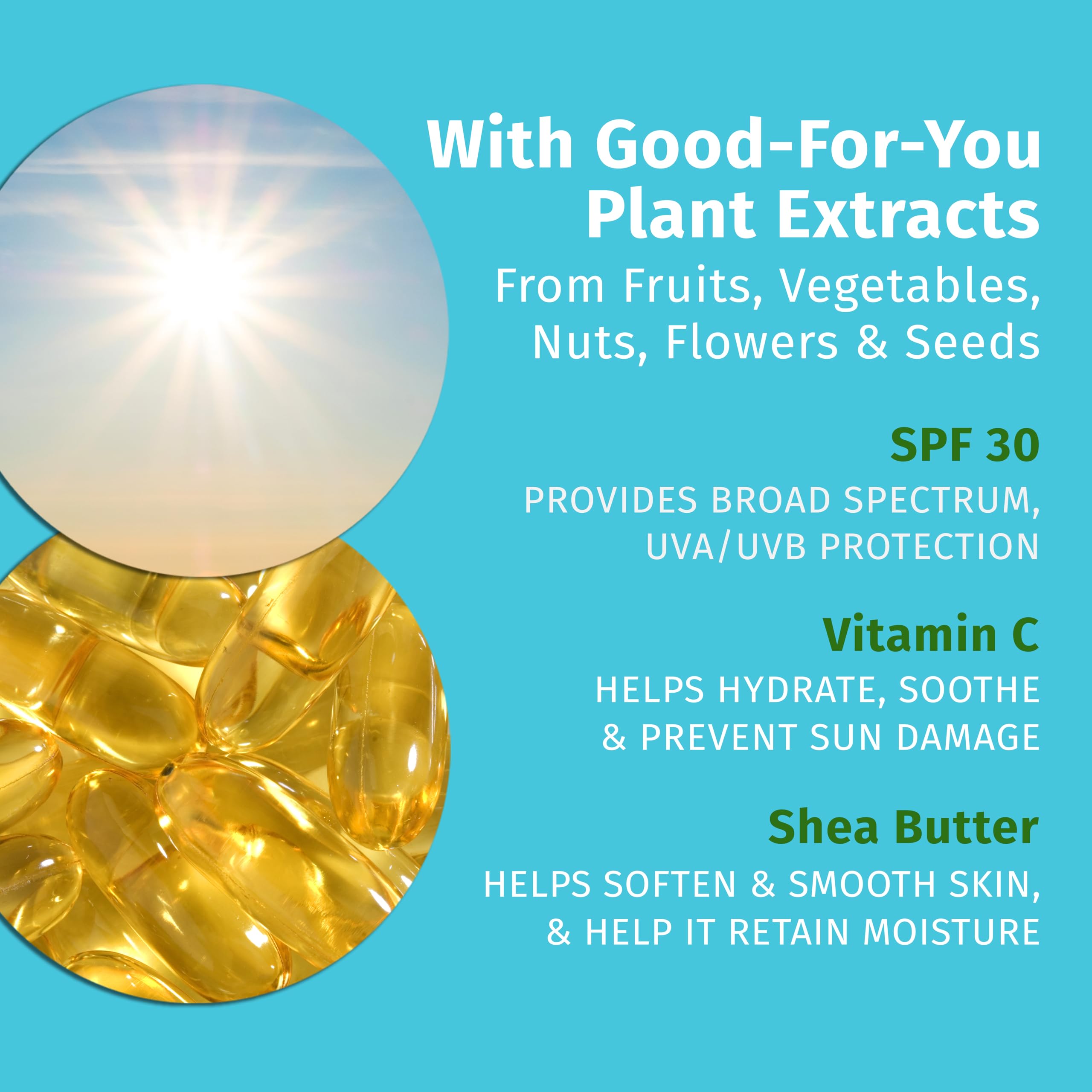 Shea butter in Hempz sunscreen helps moisturize while protecting.