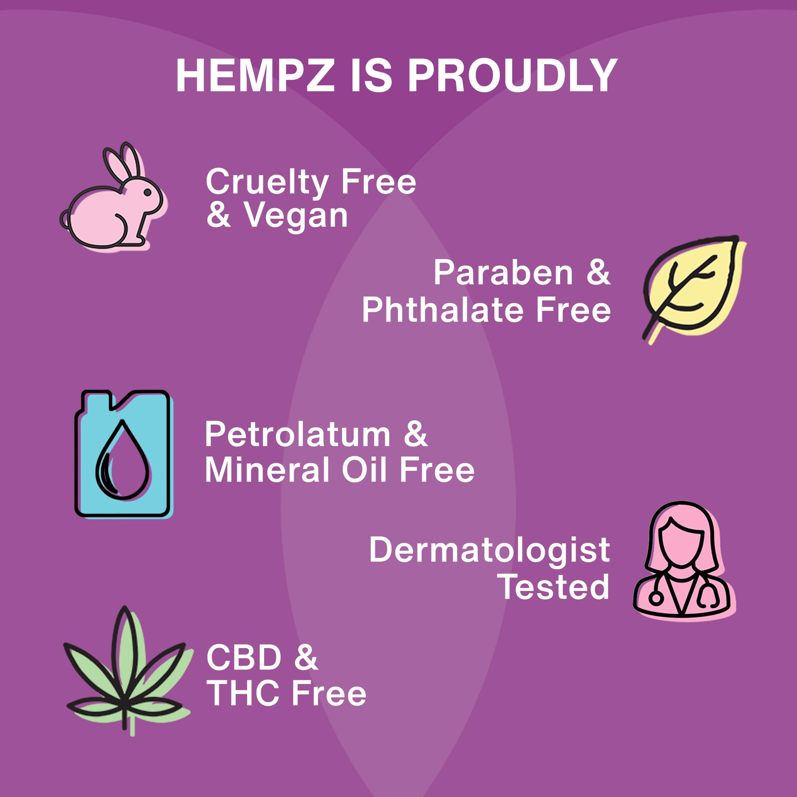 Hempz Vanilla Plum lotion packaging and jar design