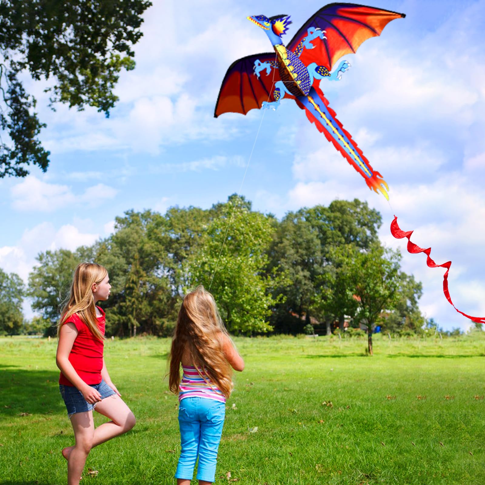 HENGDA KITE tear-resistant polyester fabric for repeated flying.