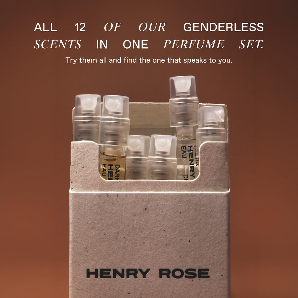 Henry Rose citrus mini vial, fresh and uplifting for day wear.