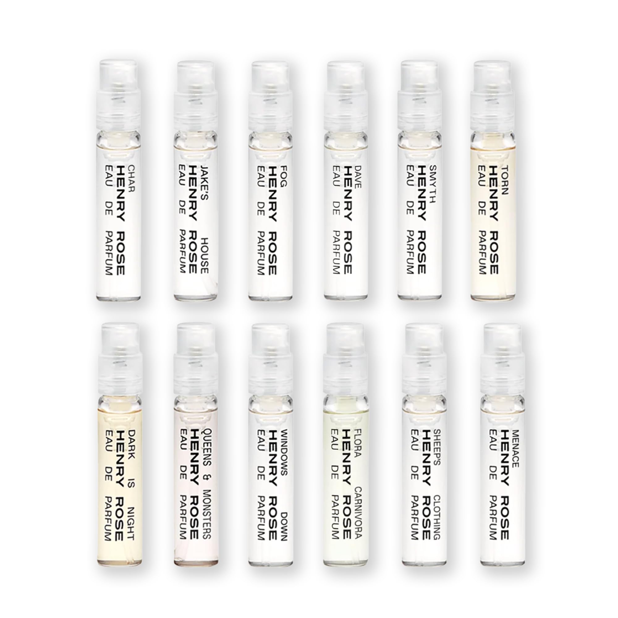 Henry Rose Dave mini vial, travel-friendly scent to test on the go.