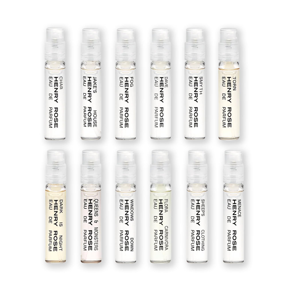 Henry Rose Dave mini vial, travel-friendly scent to test on the go.
