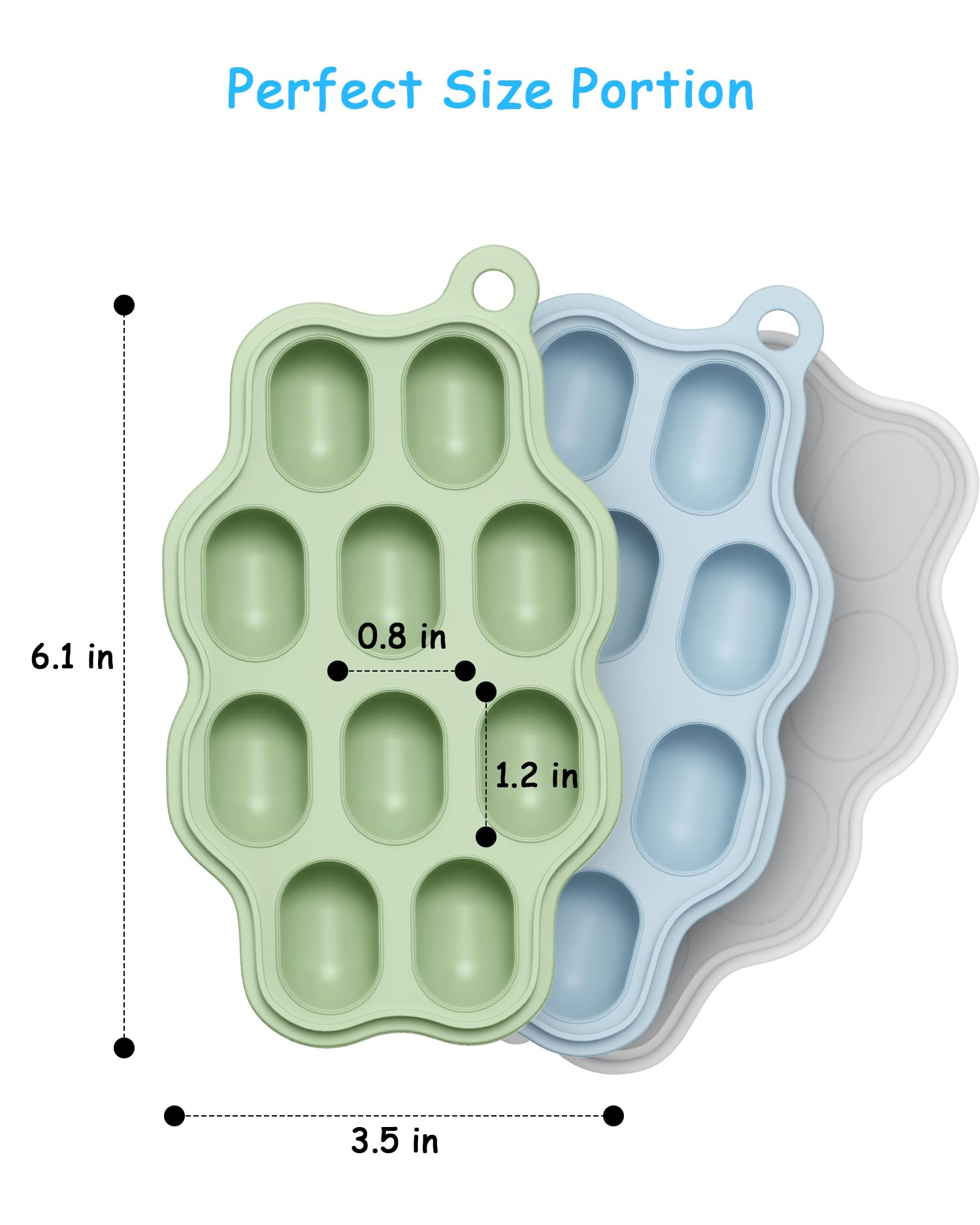 HEOMOONE stackable tray compact in fridge for meal-prep convenience
