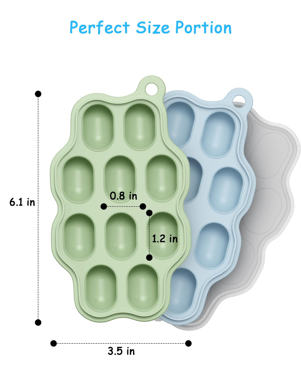 HEOMOONE stackable tray compact in fridge for meal-prep convenience