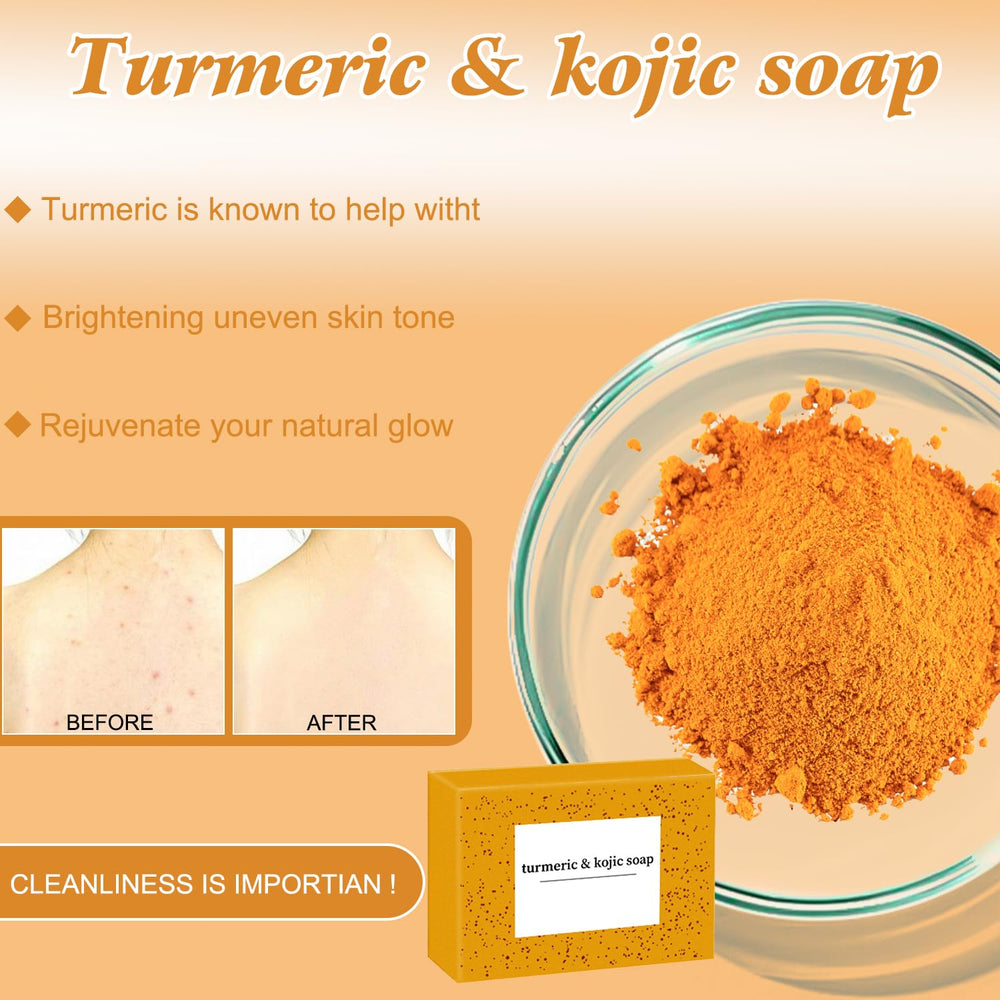 Hepanio turmeric cleansing foam bottle for smooth, rich lather