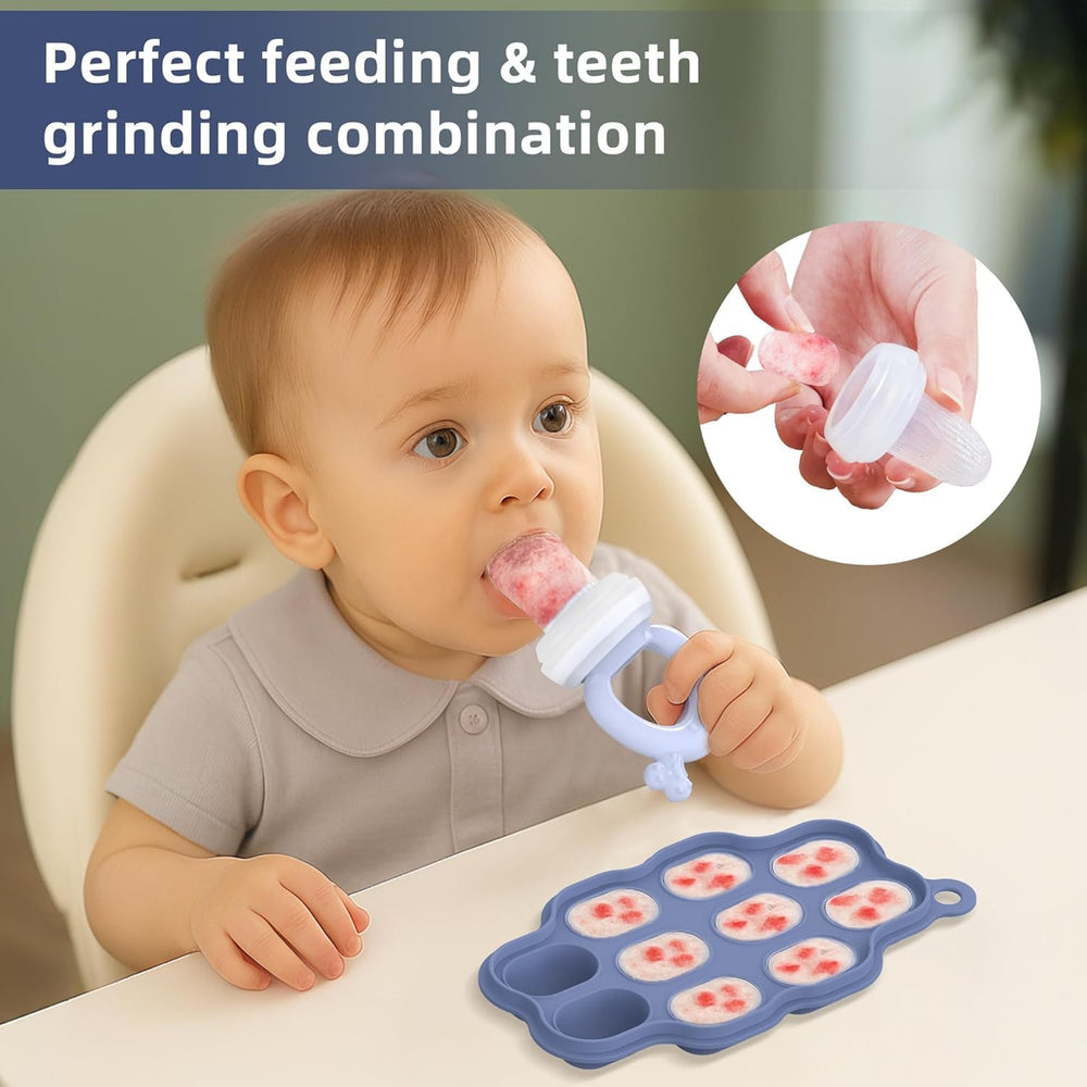 Hepotk silicone baby bowls with suction prevent slips during meals.