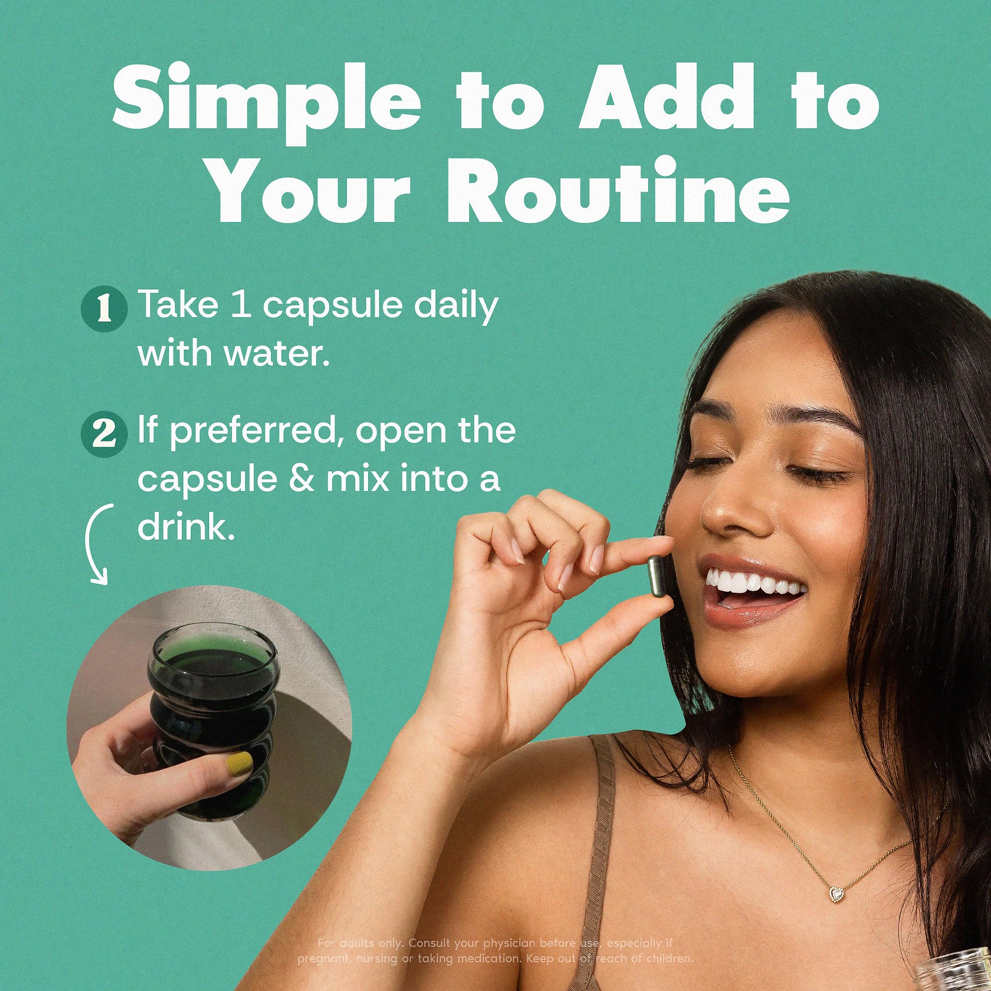 Her Fantasy Box Body Magic pouring capsules, easy daily use