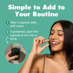 Her Fantasy Box Body Magic pouring capsules, easy daily use