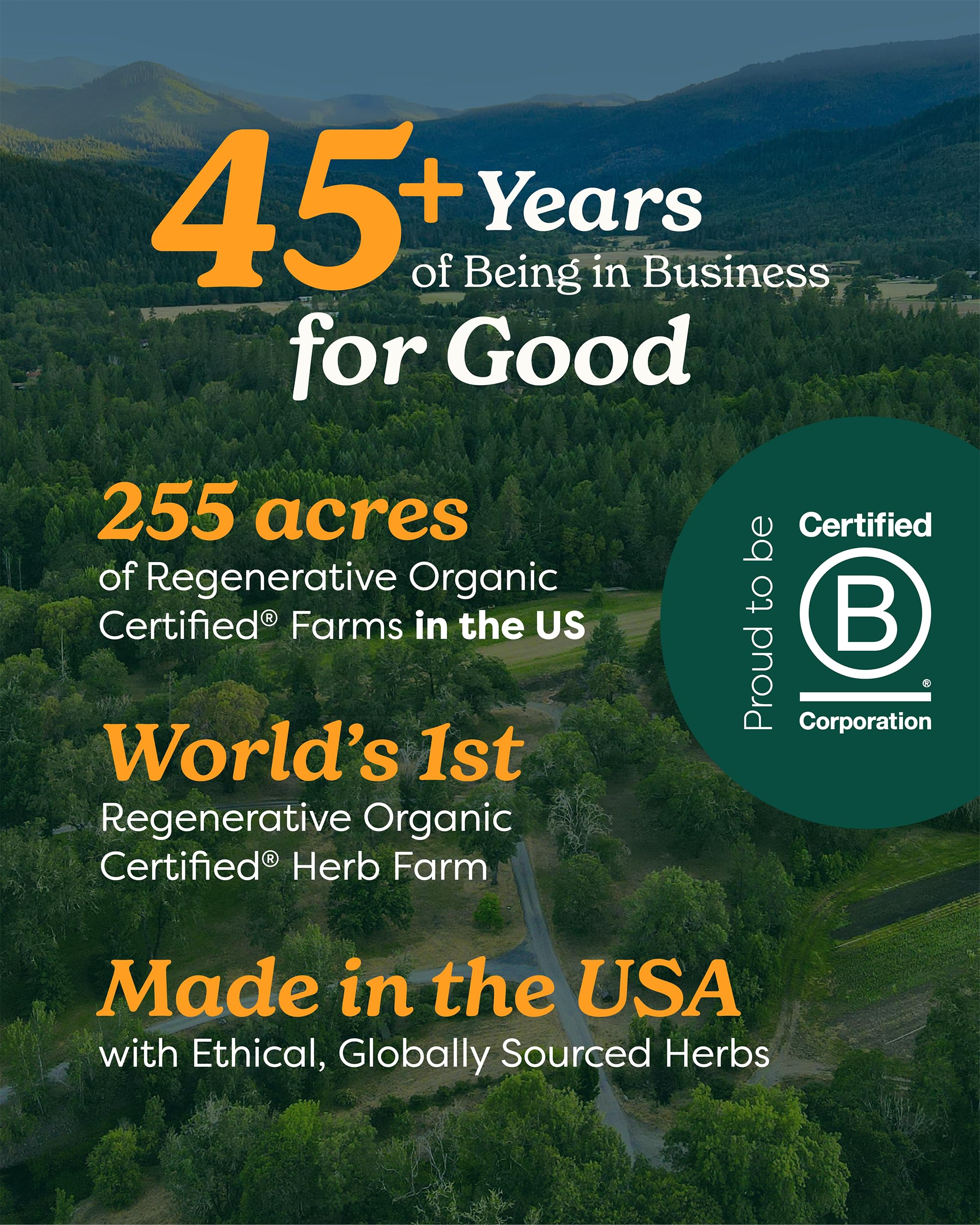 Herb Pharm Echinacea packaging notes vegan and gluten-free ingredients.