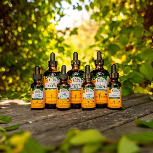 Herb Pharm Kids Sinus Samurai organic farming heritage branding