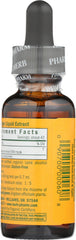 Herb Pharm organic certification emblem beside the extract label