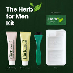 Cream-based dye from Herb Speedy is easy to apply and mess-free at home